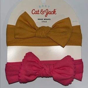 Cat & Jack baby girl headbands
